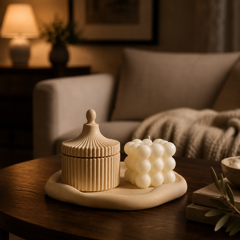 Tuscan Warmth Collection – 3-Piece Beige Bundle