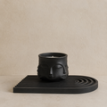 Pitch Black Minimalist Pair – 2-Piece Dark Set