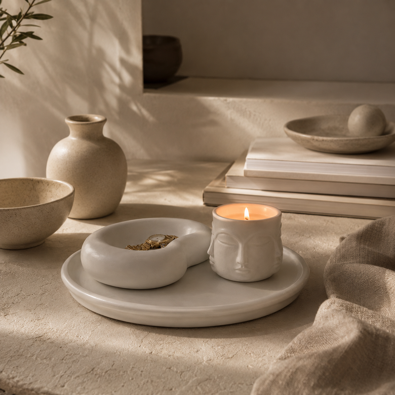 Snowfield Serene Trio – 3-Piece Minimalist
