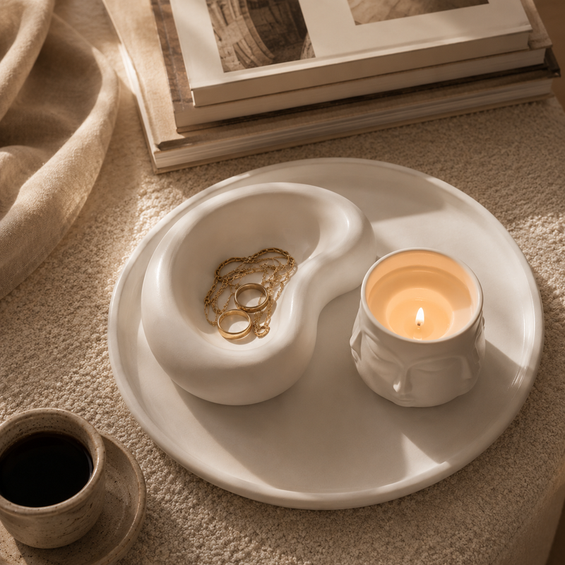 Snowfield Serene Trio – 3-Piece Minimalist