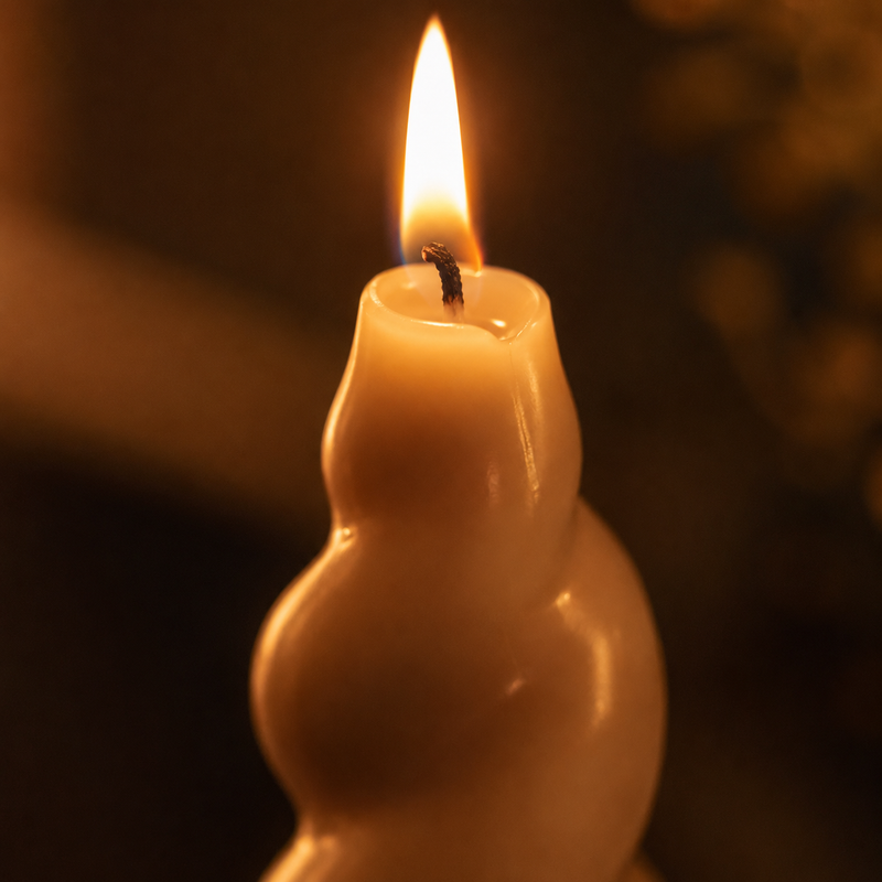 Spiral Pillar Candle