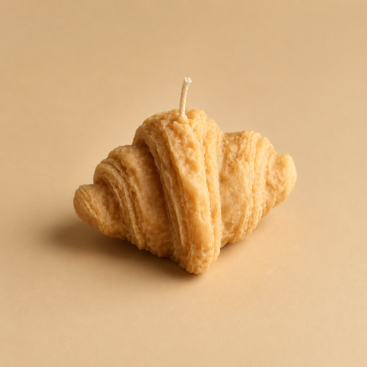 Croissant candles