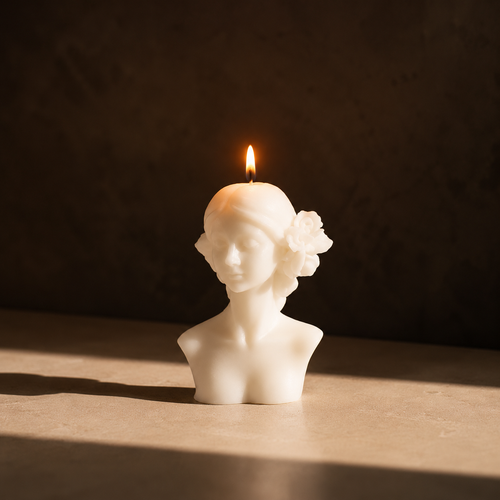 Flower girl candle