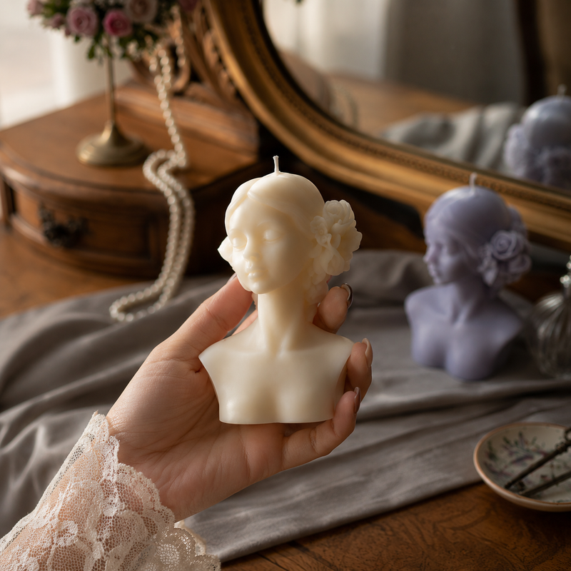 Flower girl candle