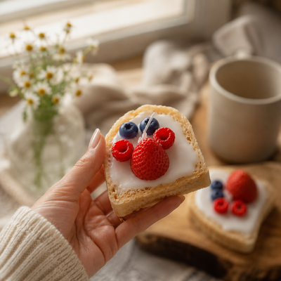 Berries frenchtoast Candle