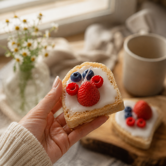 Berries frenchtoast Candle