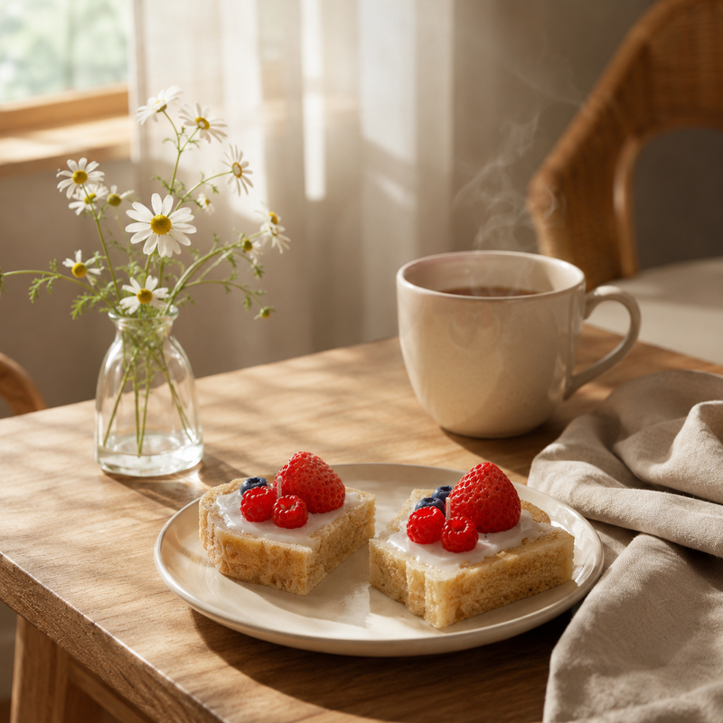 Berries frenchtoast Candle