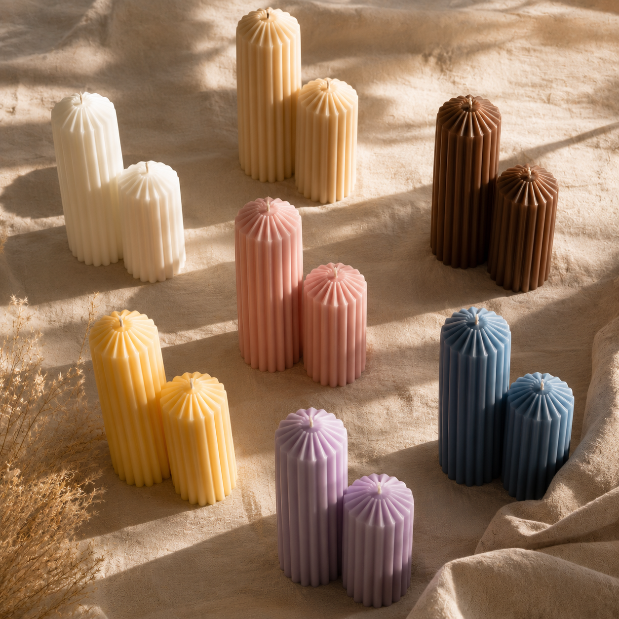Pierre Candles (Set of 2)