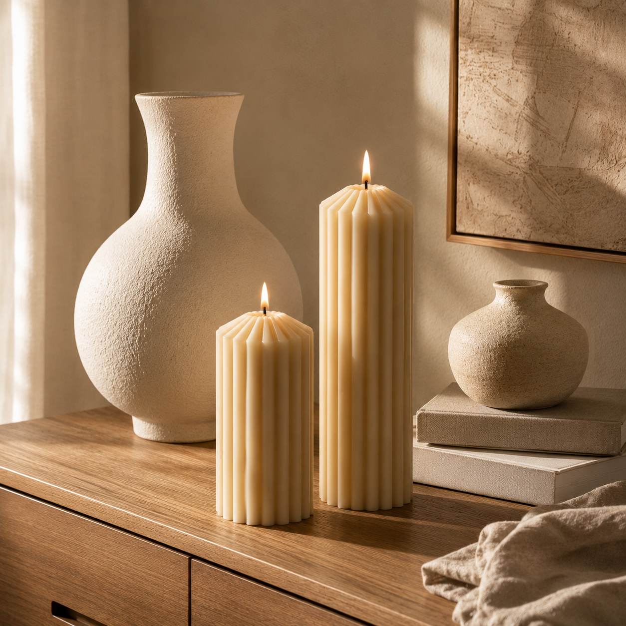 Pierre Candles (Set of 2)