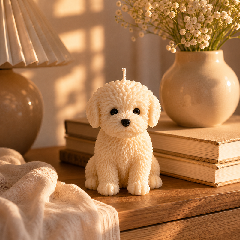 Bruno Dog Candle