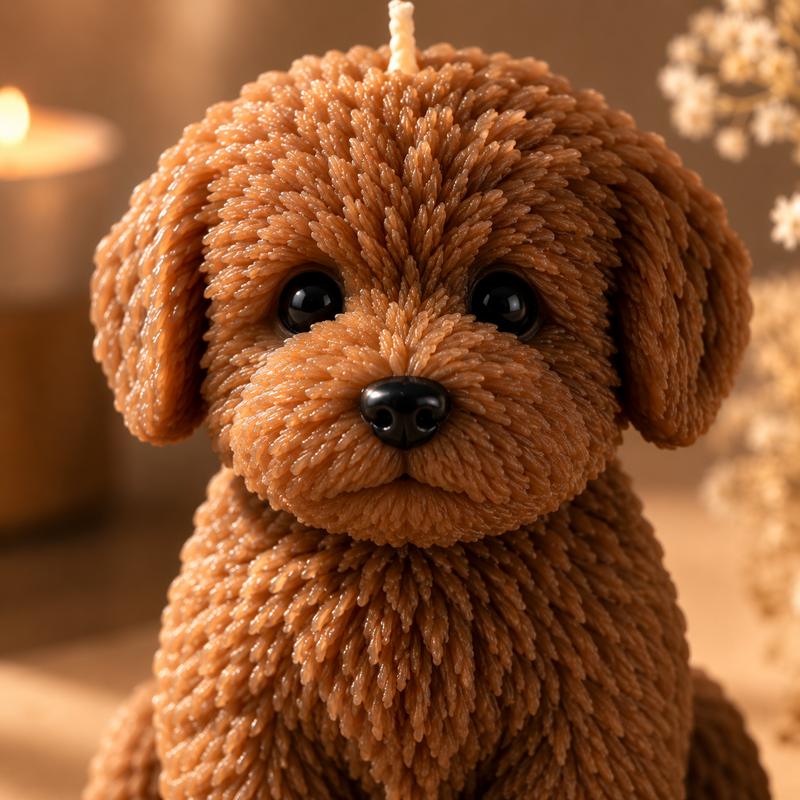 Bruno Dog Candle