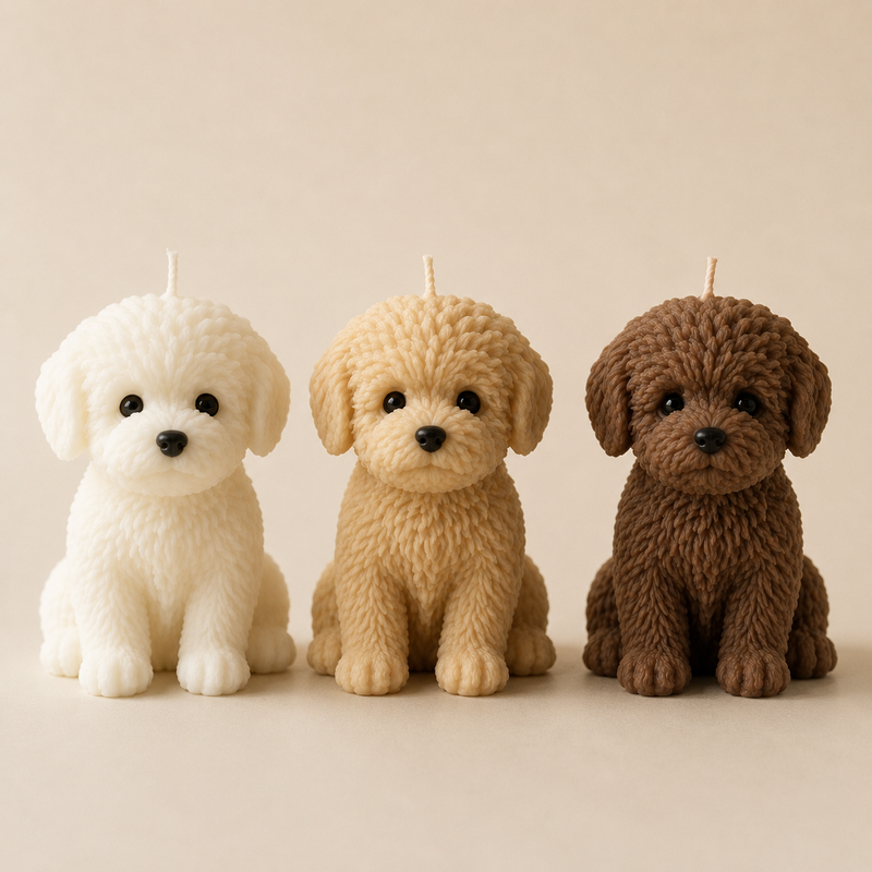 Bruno Dog Candle