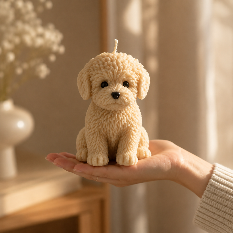Bruno Dog Candle