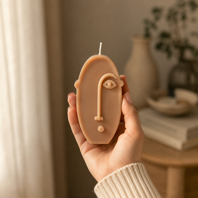 Abstract Candle (Oval)