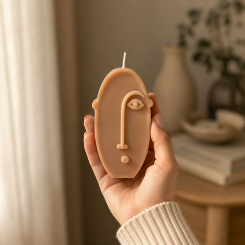 Abstract Candle (Oval)