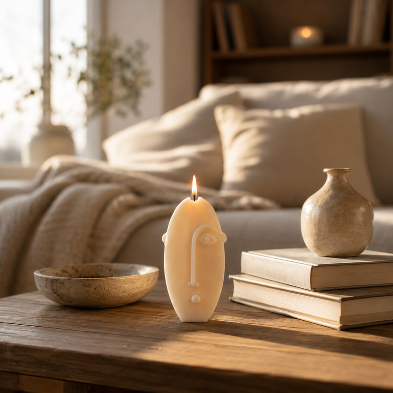 Abstract Candle (Oval)