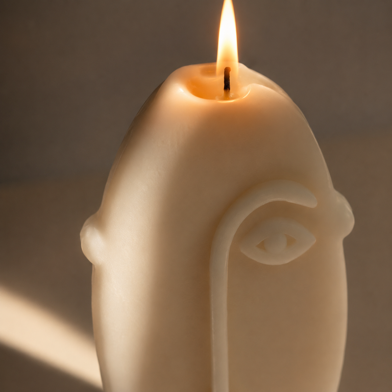 Abstract Candle (Oval)
