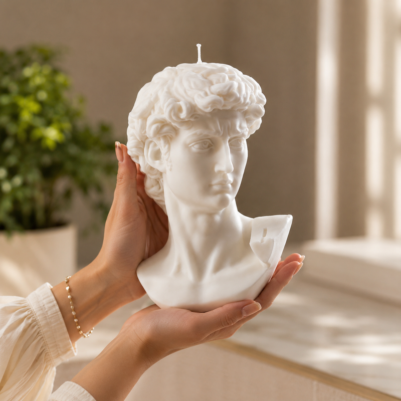 Large David Candle