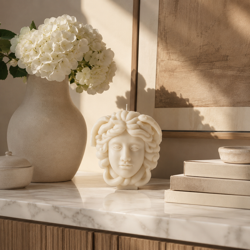 Medusa Candle