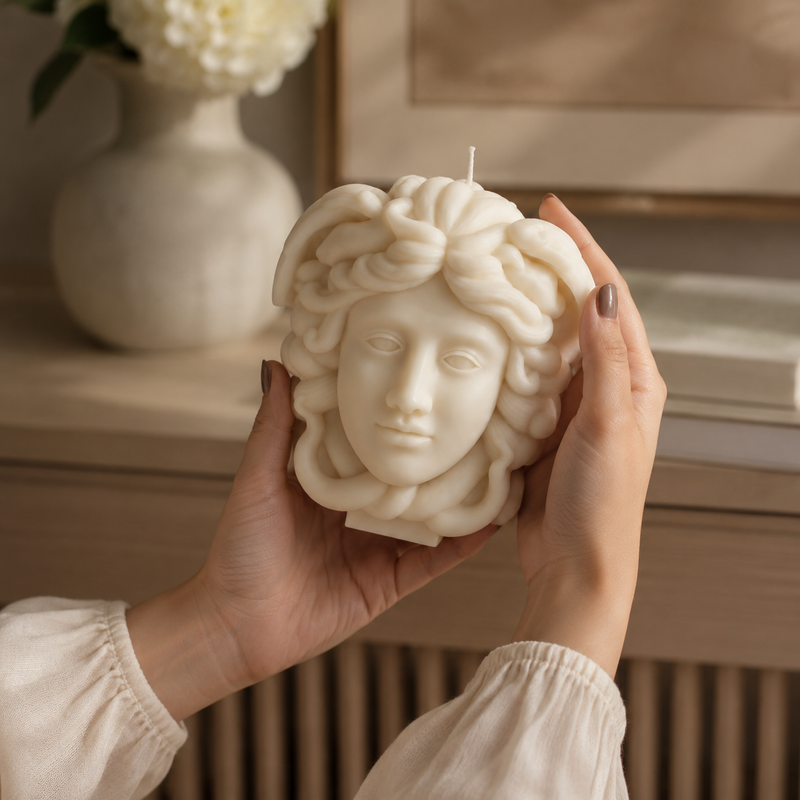 Medusa Candle