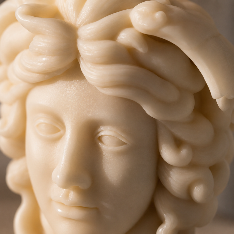 Medusa Candle
