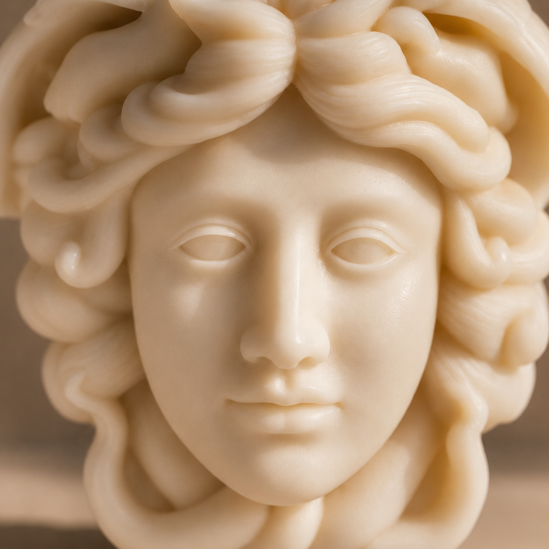 Medusa Candle