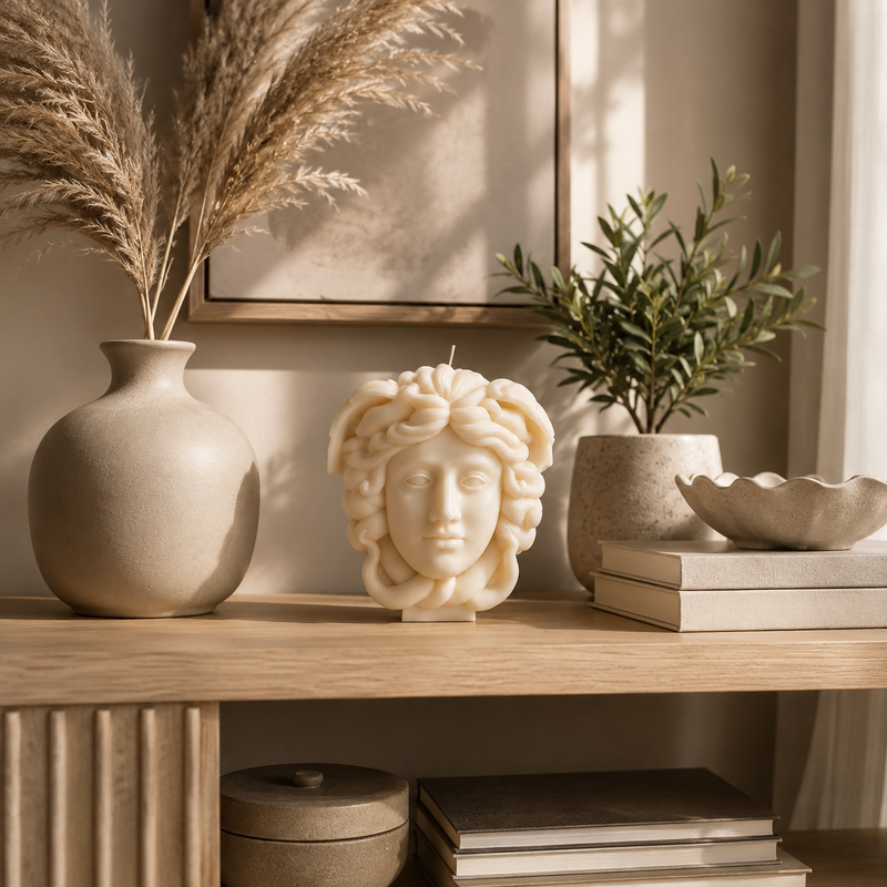 Medusa Candle