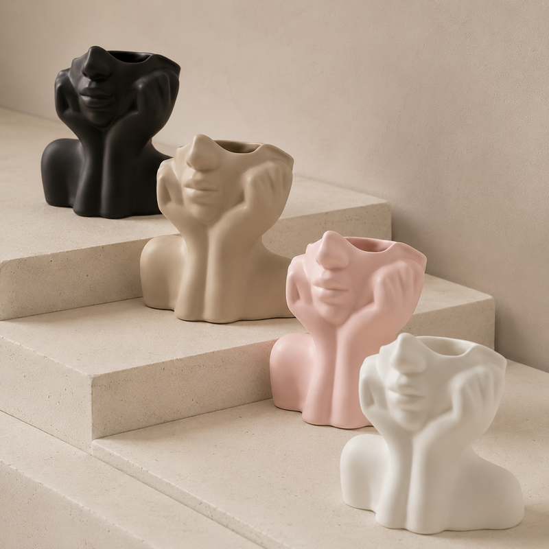 Cheeky Girl Vase