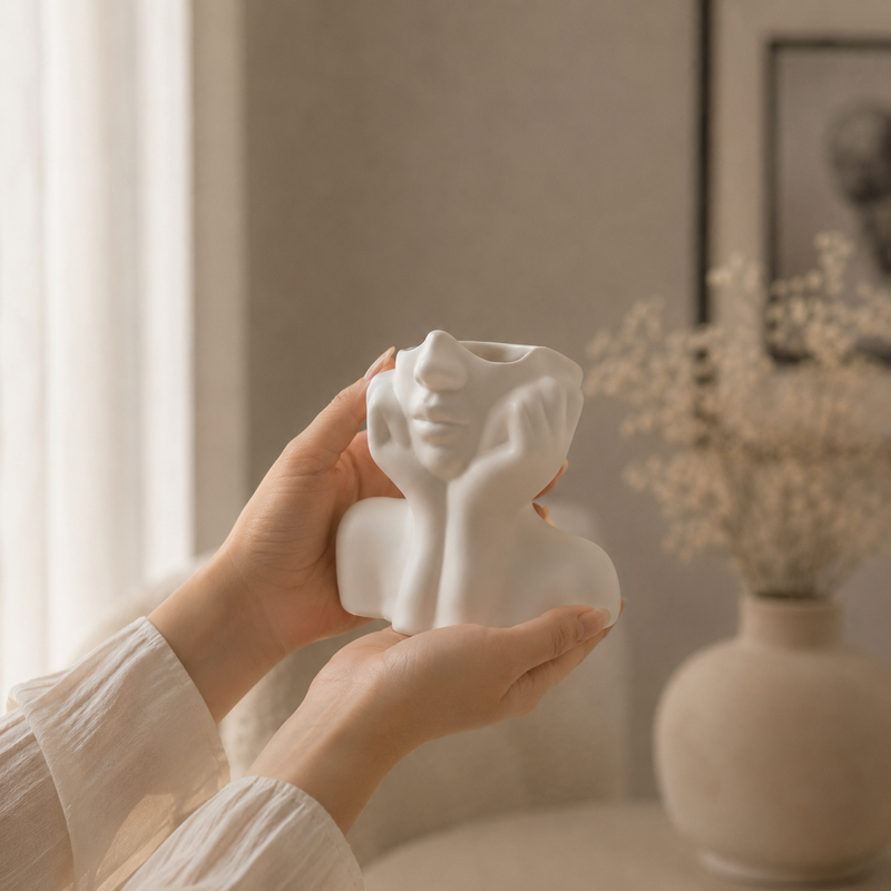 Cheeky Girl Vase