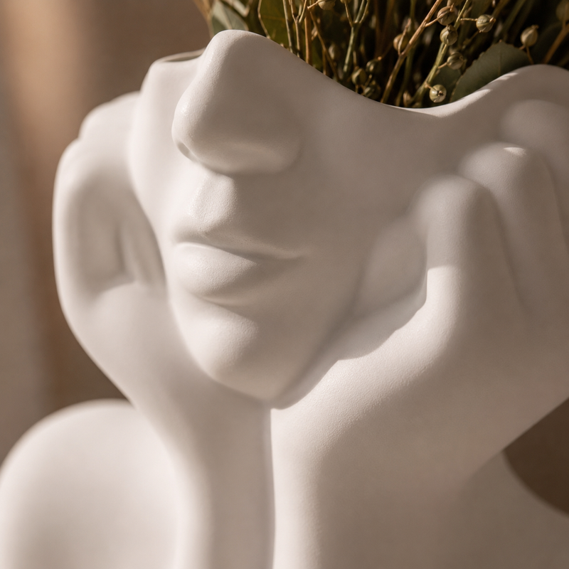 Cheeky Girl Vase