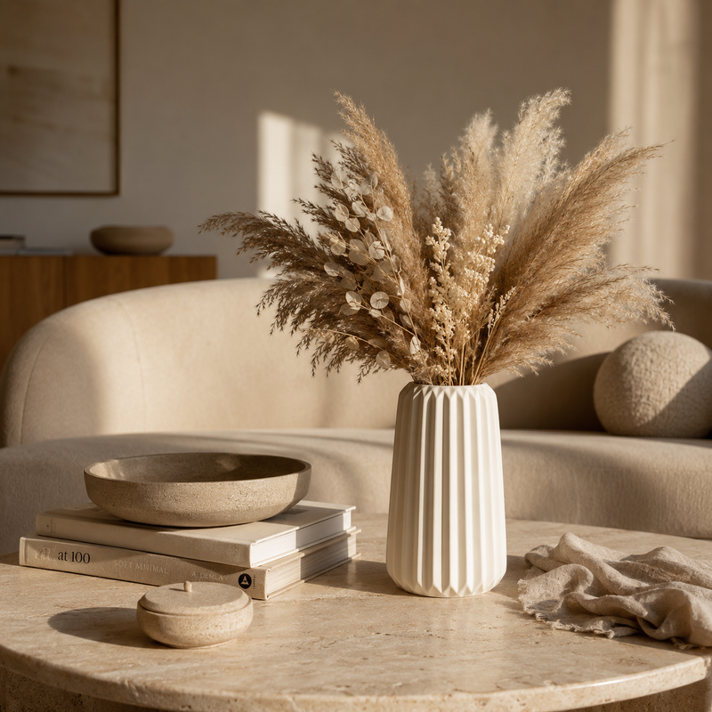 Stripped Vase