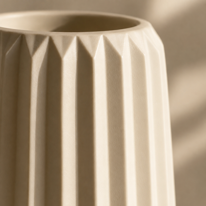 Stripped Vase