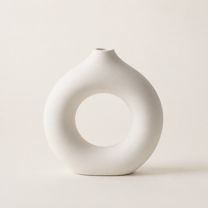 Donut vase