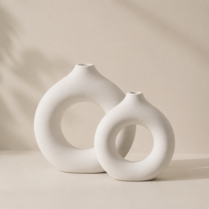 Donut vase