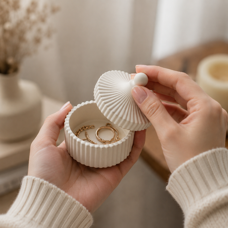 Jewellery Ceramic Container