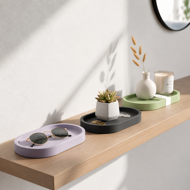 Oval Tray (One Tone)