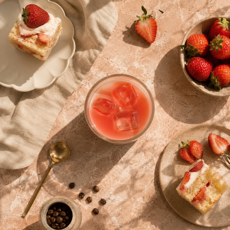 Strawberry Latte Candle