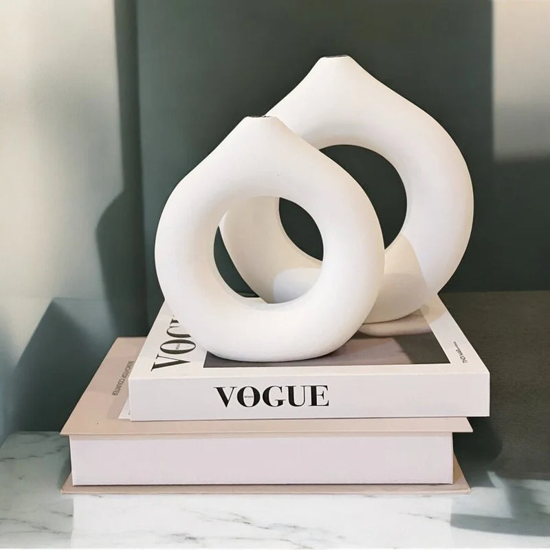 Donut vase
