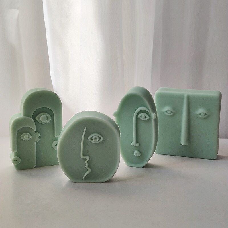 Abstract candles (SET OF 4)
