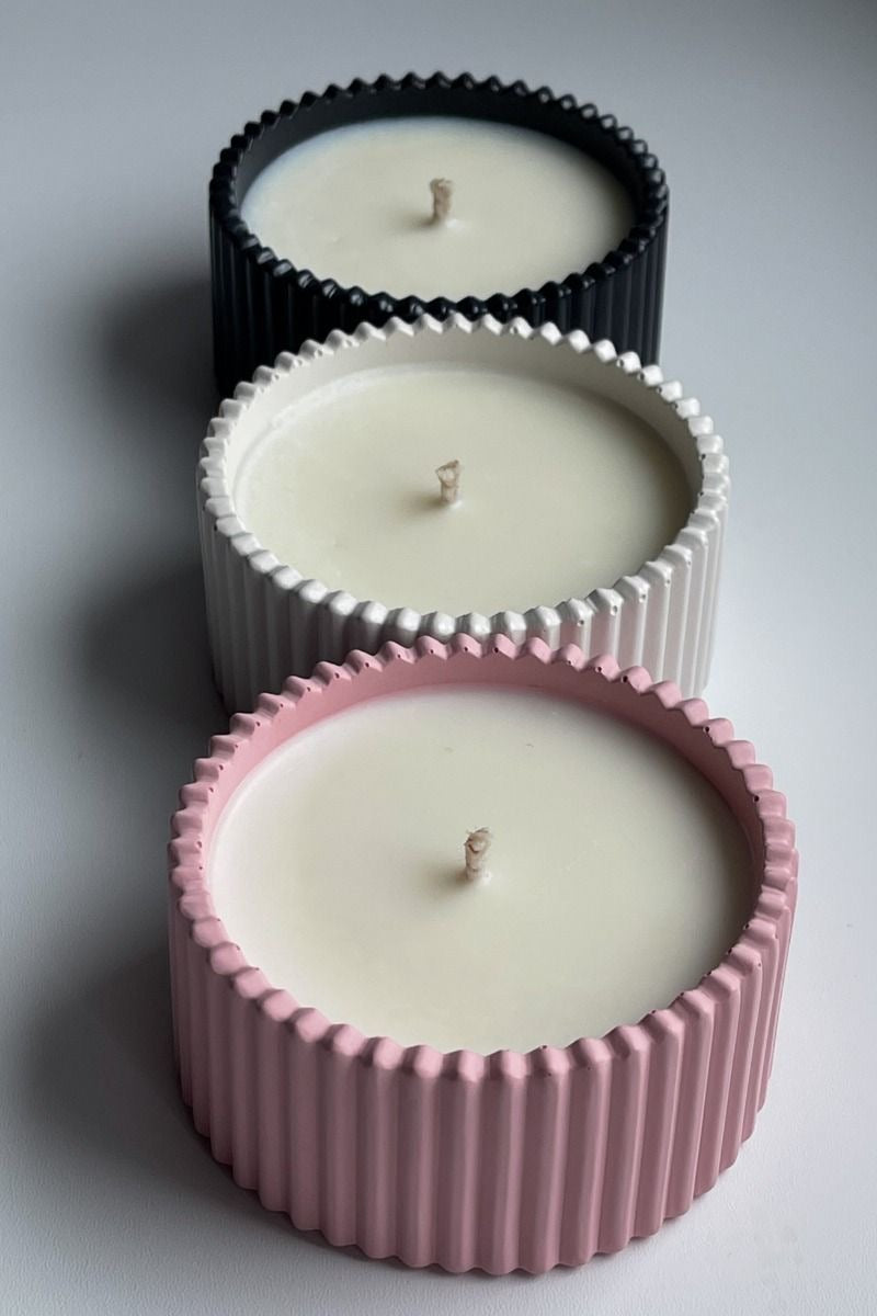 Container candle with lid (scented)