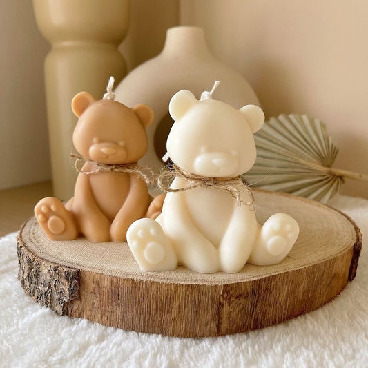 Teddy Bear Candle