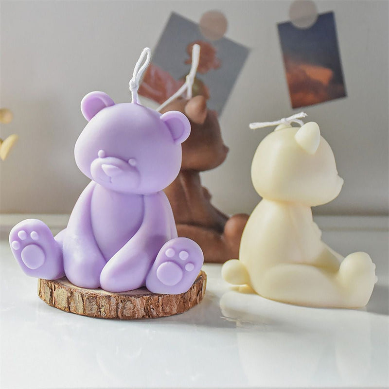 Teddy Bear Candle