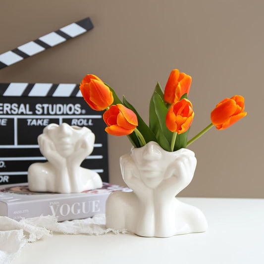 Cheeky Girl Vase