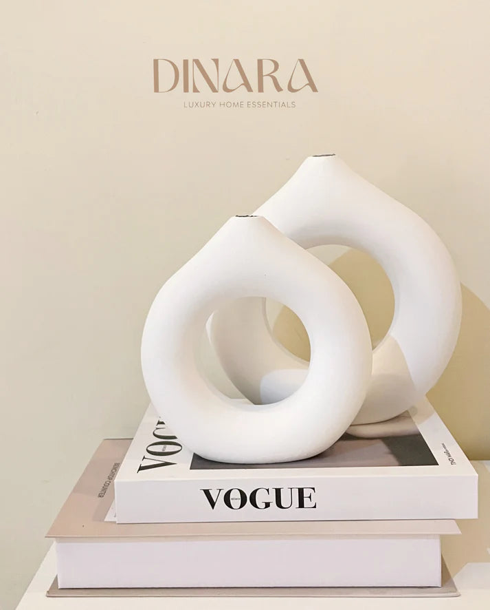 Donut vase